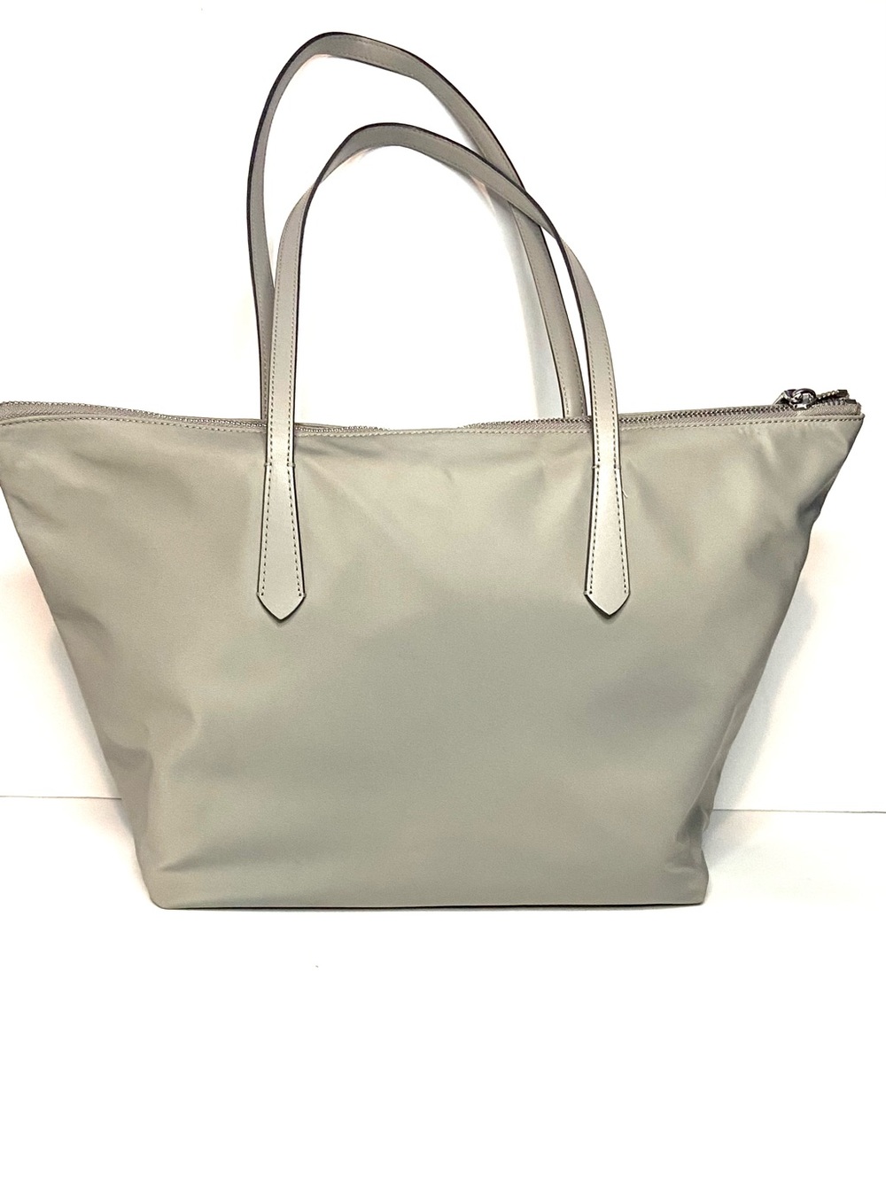 kate spade retails $299 ($49) Gray Tote with Top Zip - Picture 4 of 15